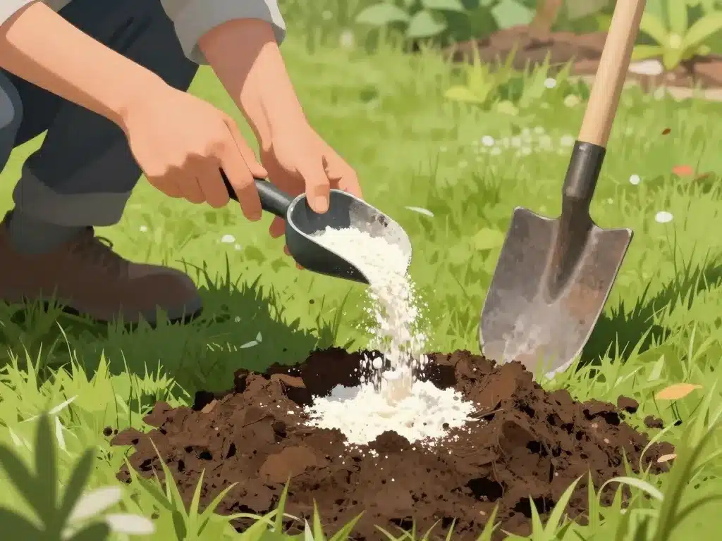 bicarbonate de soude contre les taupes méthode application taupinière