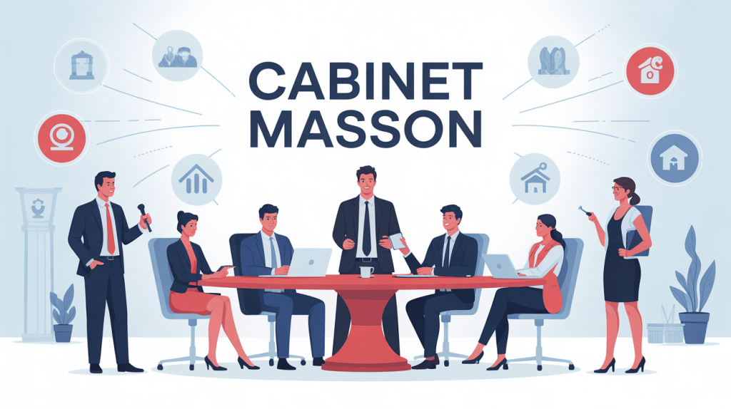 Divers experts Cabinet Masson réunis