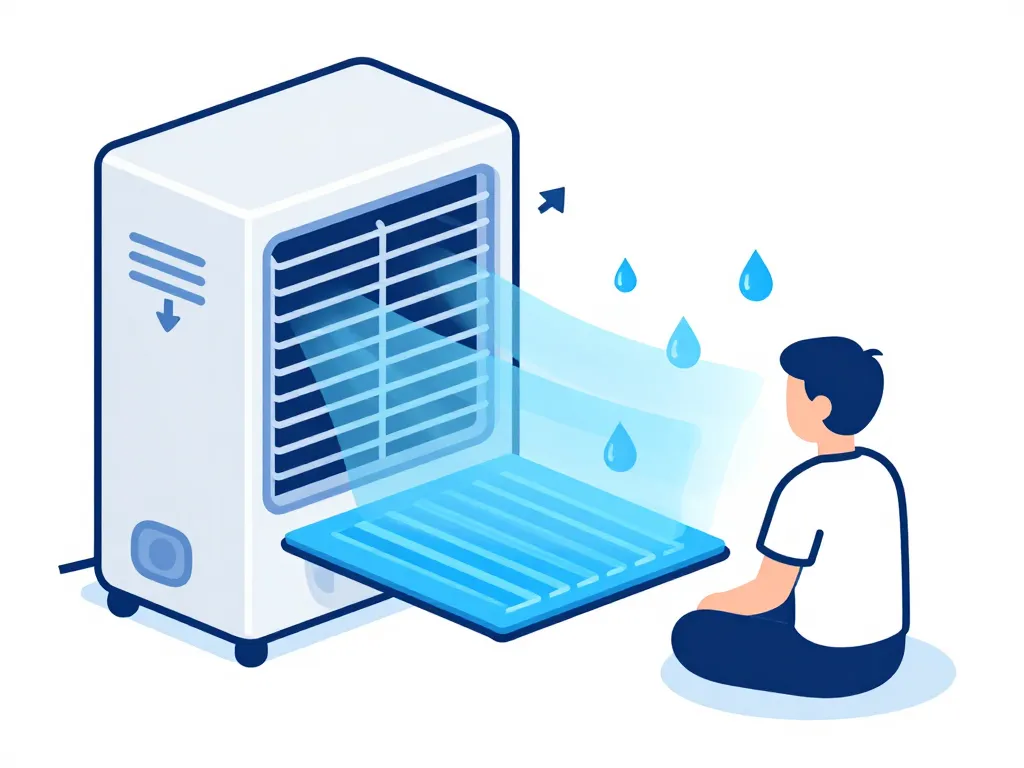 fonctionnement rafraichisseur d'air lidl air frais localisé