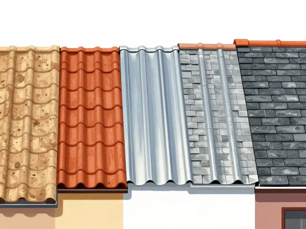 comparatif types faitage toiture visuel