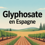 glyphosate espagne illustration paysage agricole réglementation