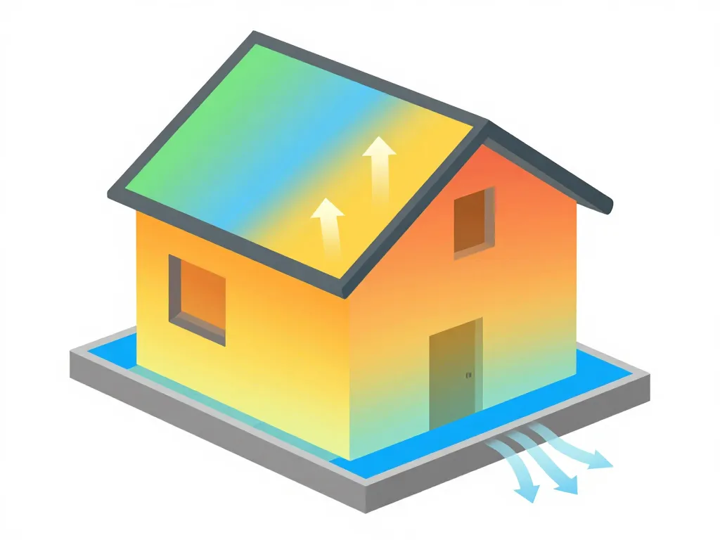 isolation autour de moi diagramme besoins zones maison