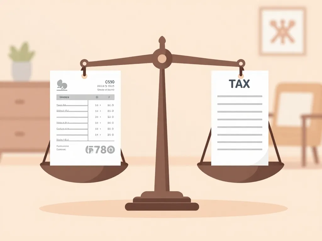 lmnp facture ou ticket de caisse comparaison facture ticket location meublée