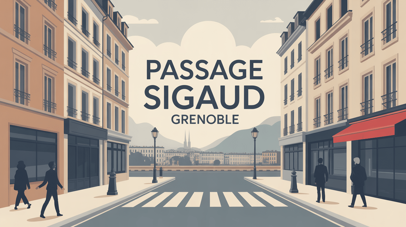passage sigaud grenoble raccourci urbain central