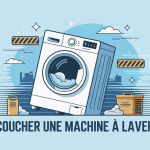 peut on coucher une machine à laver illustration transport sécurisée