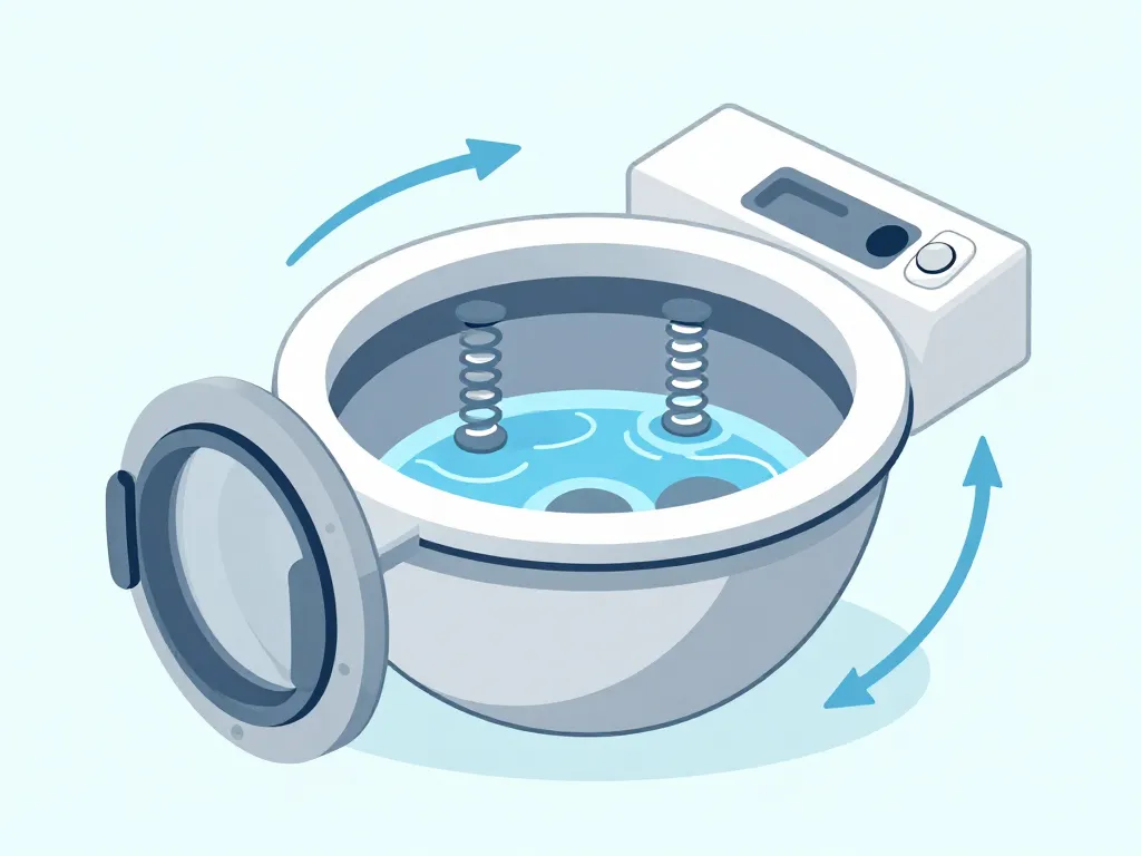 peut on coucher une machine à laver risques internes visuel