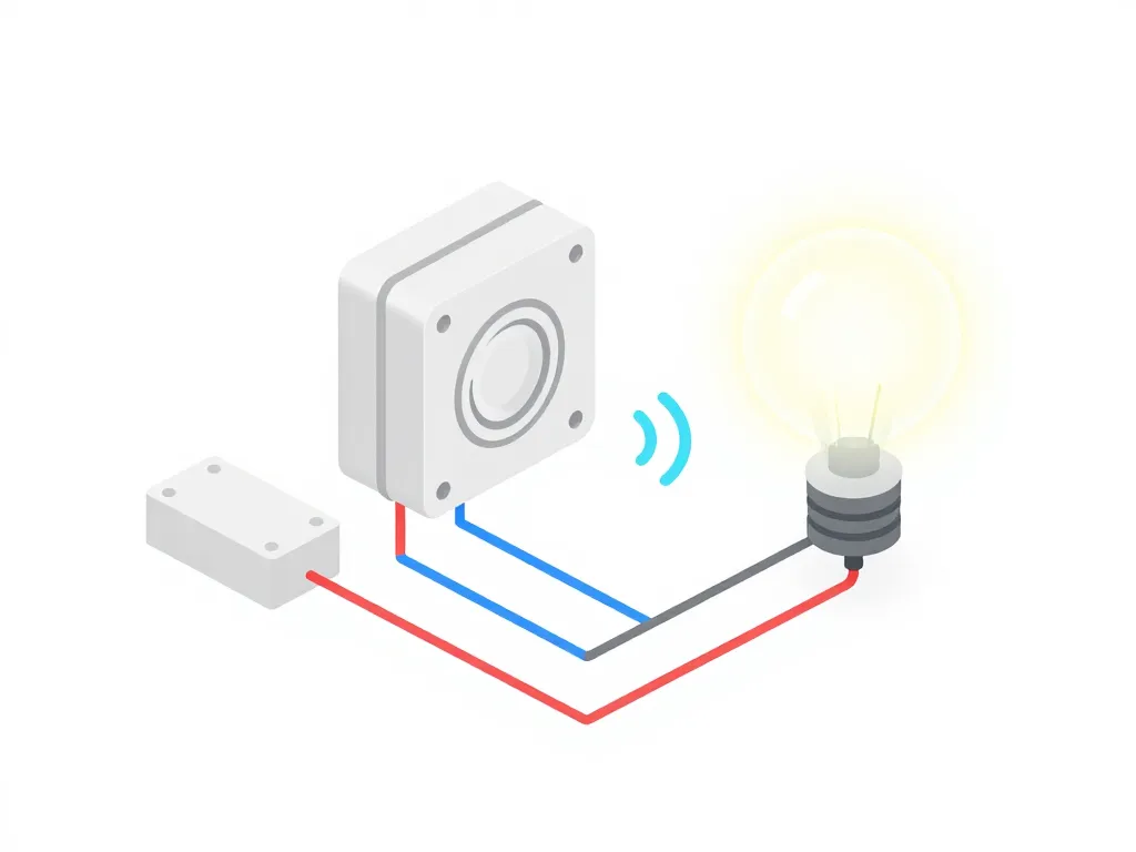 schema d'un detecteur de mouvement filaire schéma des principes
