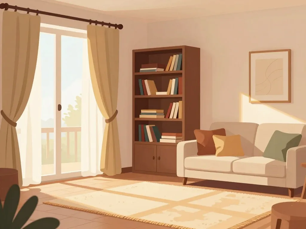 meubles et textiles pour insonoriser une pièce