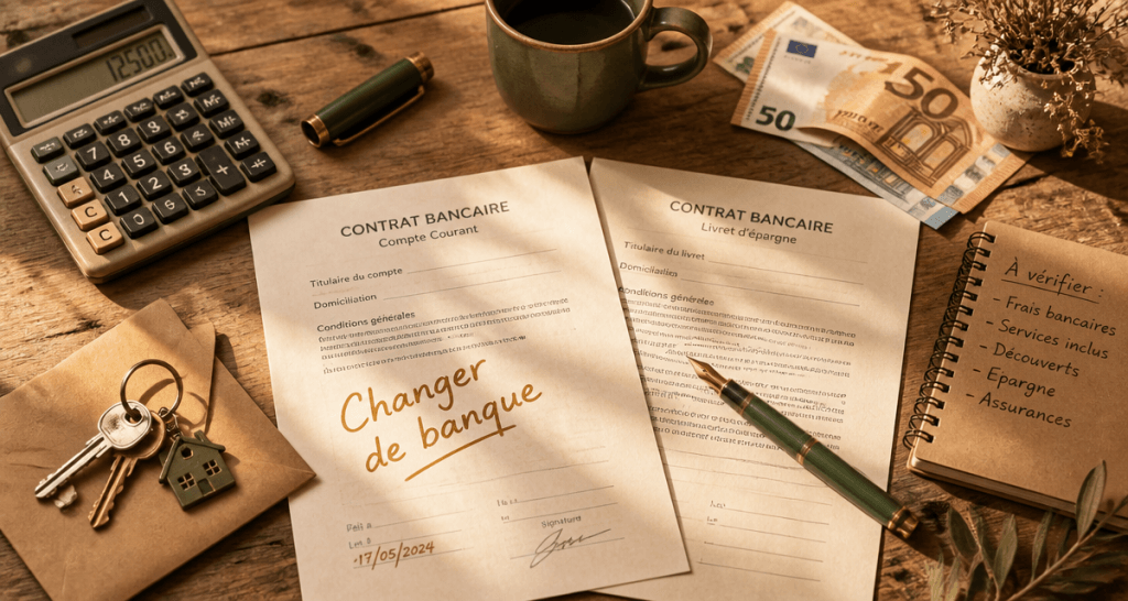 Changer de banque avec pret en cours contrats et calculatrice