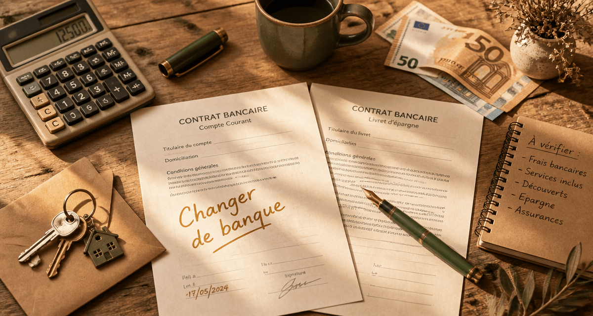 Changer de banque avec pret en cours contrats et calculatrice
