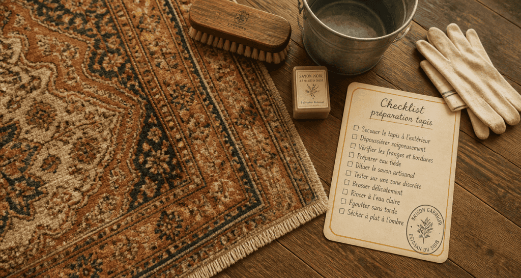 ou faire nettoyer un tapis accessoires traditionnels checklist