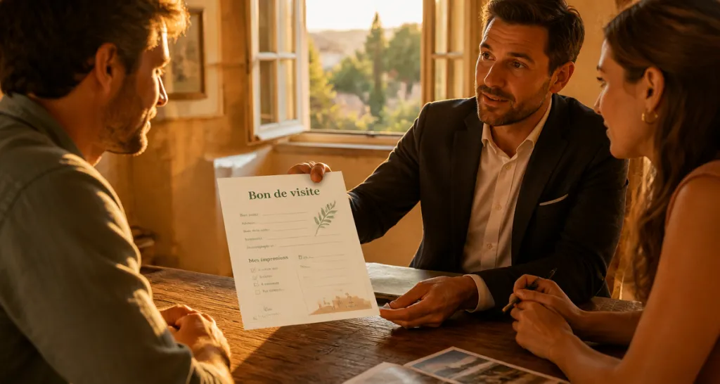 Durée de validité d'un bon de visite agence immobilière
