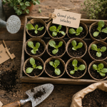 Quand planter des salades : semis de laitues en potager urbain