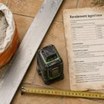 1 sac de ragréage combien de m2 : rendement kg/m²/mm chantier
