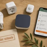 Débuter en domotique : kit Wi‑Fi, Zigbee et scénarios sur smartphone