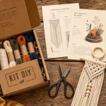 Kit DIY d’artisanat bricolage fr pour amoureux du bricolage, vue de dessus