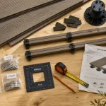 Kit terrasse prêt à poser sur table : lames, lambourdes et visserie à vérifier