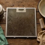 Nettoyage grille hotte grasse : trempage et lavage au lave-vaisselle