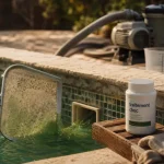 Nettoyer piscine verte : brossage et traitement choc pour eau claire