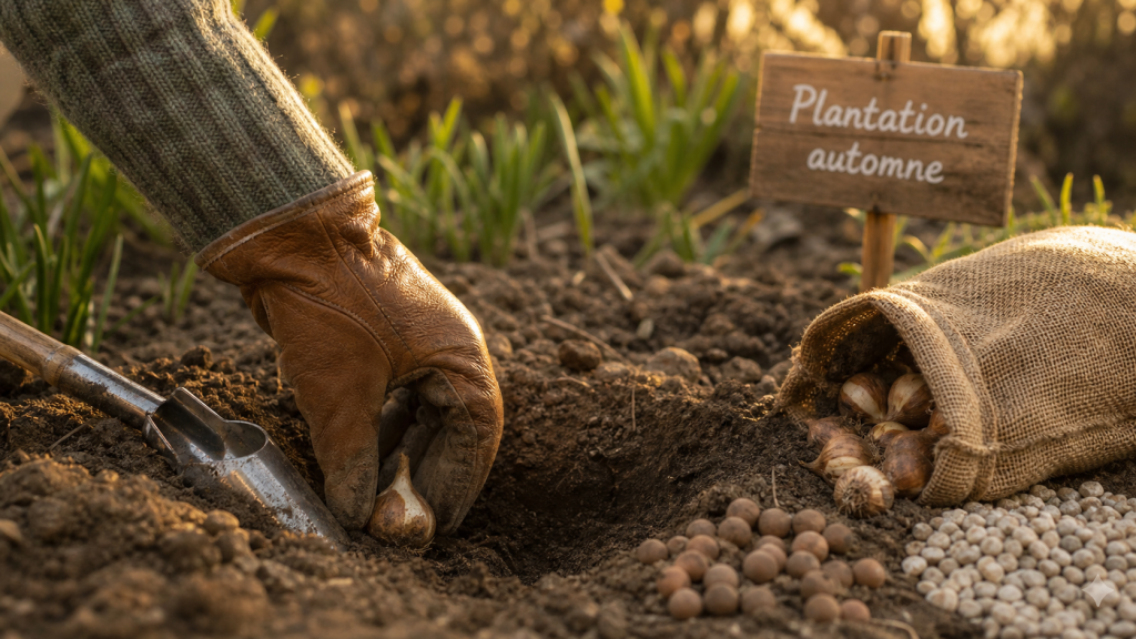 Quand planter jonquilles : bulbes en terre, automne, sol drainé