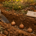 Quand planter les tulipes : bulbes en terre drainée, profondeur 10–15 cm