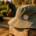 Chapeau jardinier UPF 50+ bord 10 cm anti-UV