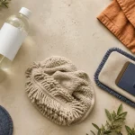 Nettoyer béton ciré avec pH neutre, eau tiède et serpillière microfibre