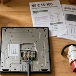 Prise plaque de cuisson 32A : sortie de câble ou prise normale