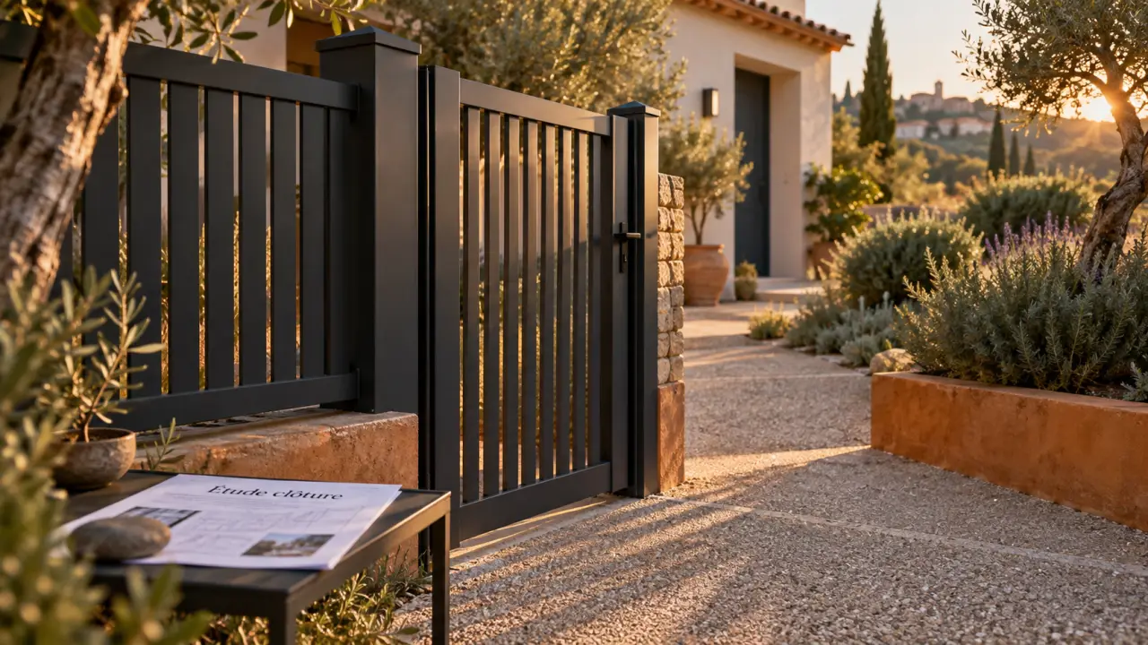 Artisan Beck clôturiste & aménagement de jardin : clôture aluminium et jardin en Essonne