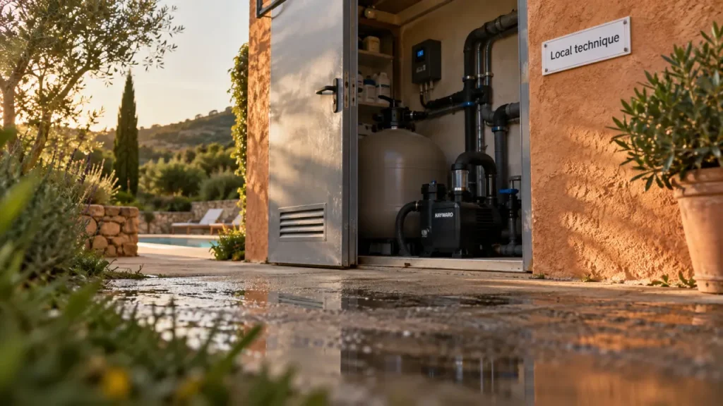 Local technique piscine : 3 m² pour démarrer, 5 m² pour évoluer