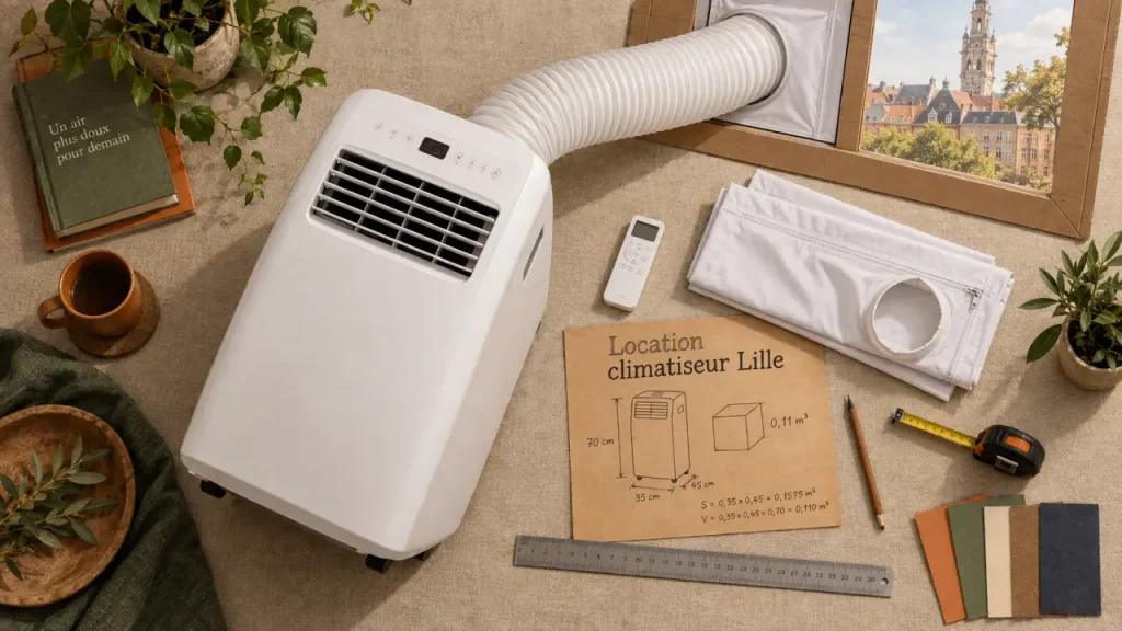Louer un climatiseur à Lille : le bon modèle selon la surface et l’usage