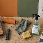 Peinture mur cuisine satin lessivable, résiste aux taches