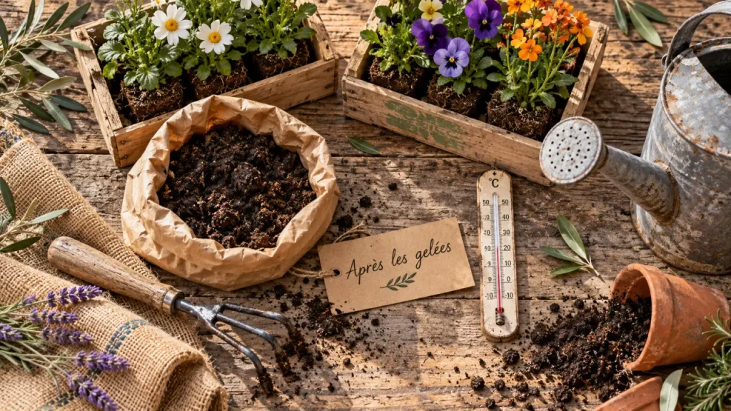 Quand planter des fleurs : repères fiables, après les gelées