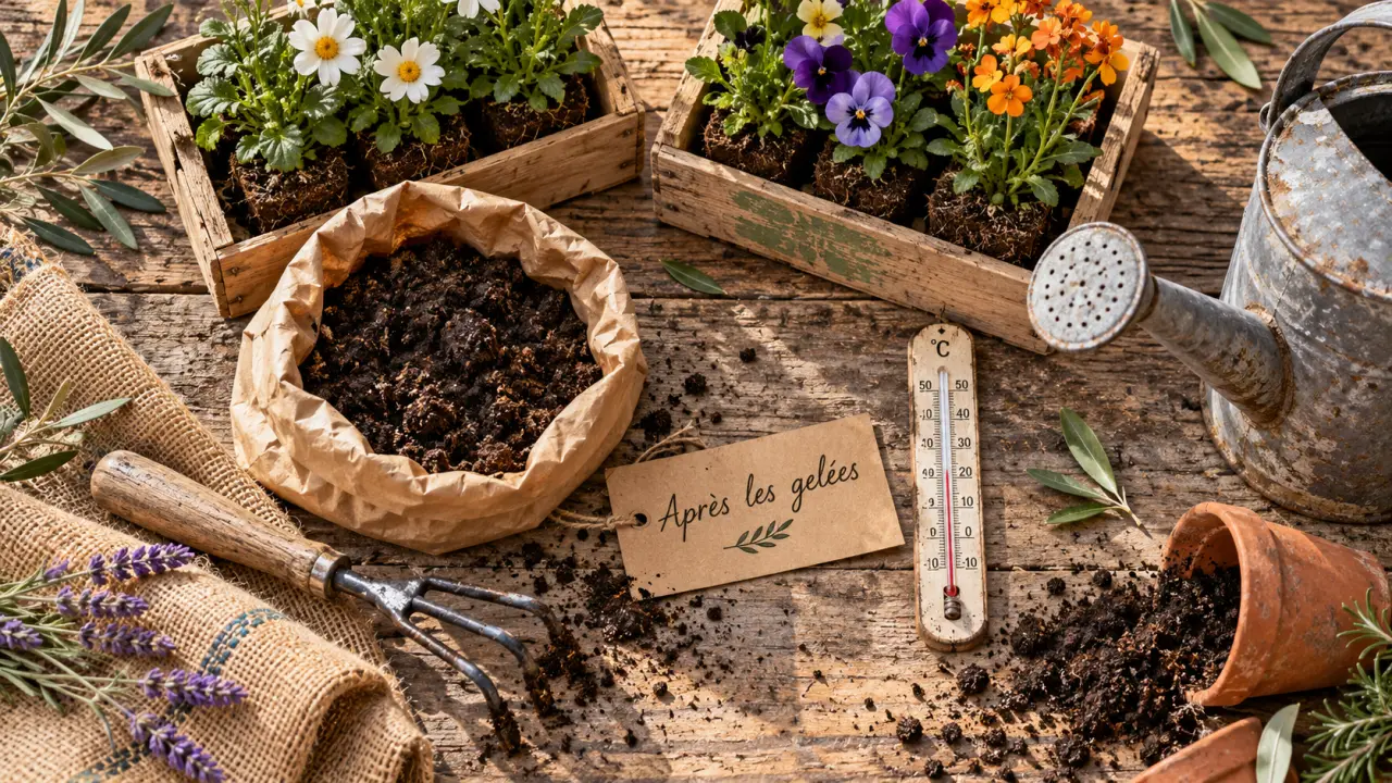 Quand planter des fleurs : repères fiables, après les gelées